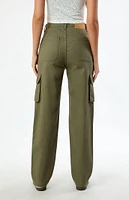 PacSun Seaweed Cargo Dad Pants