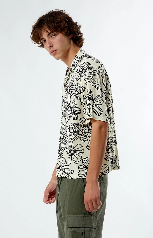 PacSun Printed Camp Shirt