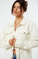 Roxy Let It Go Corduroy Long Sleeve Shirt