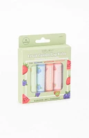 CELAVI 4 Pack Fruit Fusion Lip Balms