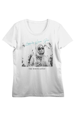 White Lotus Tanya McQuoid Legends Never Die T-Shirt