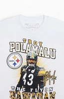 Mitchell & Ness Troy Polamalu Steelers T-Shirt