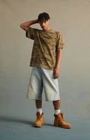 RARE DNM EDIT Light Indigo Baggy Denim Shorts