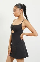 PAC 1980 WHISPER Active Black Delilah Dress