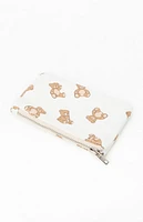 John Galt White Teddy Bear Coin Purse