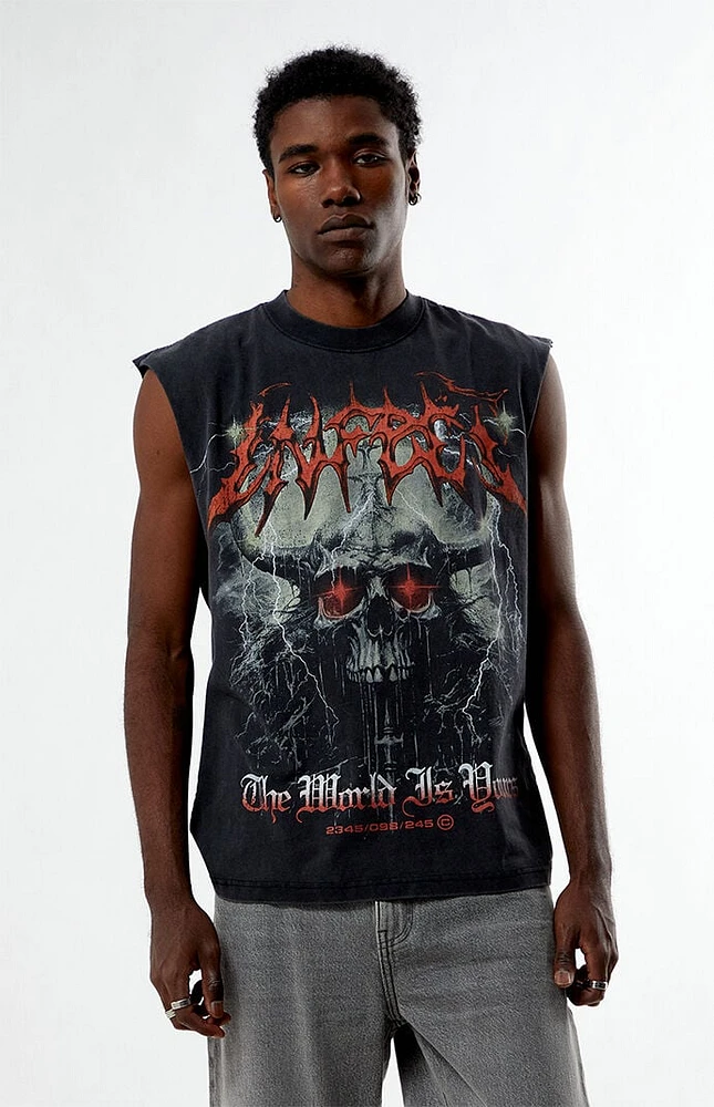 PacSun World Is Yours Vintage Cutoff T-Shirt