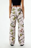 PacSun Pink Camo Baggy Sweatpants