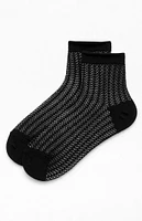 PacSun Knit Mesh Ankle Socks