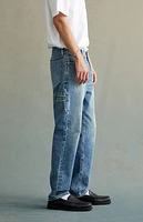 RARE DNM EDIT Medium Indigo Straight Jeans