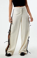 WEWOREWHAT Tie Slit Pants