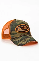 Von Dutch Camo Trucker Hat