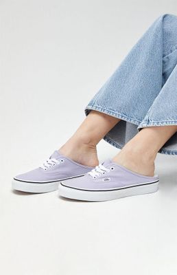 Lilac Authentic Mule Sneakers