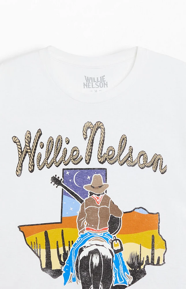 Willie Nelson On The Road Again T-Shirt
