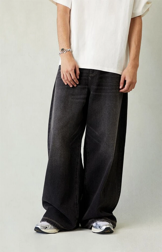 Pacsun Ryder Ultra Baggy Jeans Black Tinted