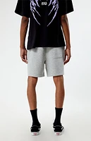 Fleece Grey Sweat Shorts