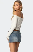 Edikted Aurelie Off Shoulder Top