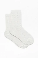 John Galt Heart Pointelle Socks