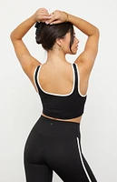 PAC 1980 WHISPER Active Logan Contrast Trim Sports Bra