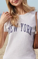 John Galt Gray Chloe New York T-Shirt