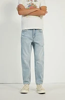 Pacsun Kids Light Indigo Ripped '90s Straight Leg Jeans