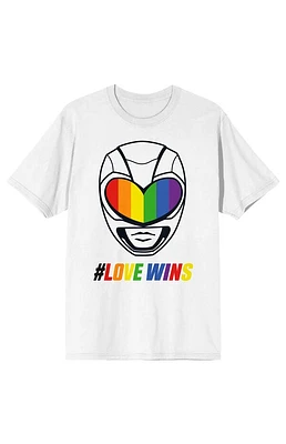 Power Rangers #Love Wins T-Shirt