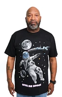 Moonwalk by Bun B Space T-Shirt