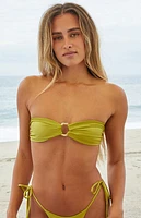 VDM The Label Blair Reversible Bandeau Bikini Top