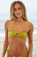 VDM The Label Blair Reversible Bandeau Bikini Top