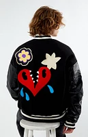 PacSun Heart Of Stone Varsity Jacket