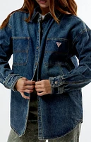 GUESS Originals Medium Indigo Denim Carpenter Jacket