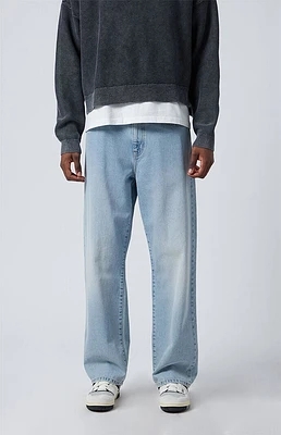 PacSun Light Indigo Baggy Jeans