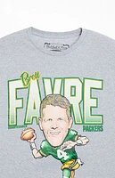 Mitchell & Ness Brett Favre Cartoon T-Shirt