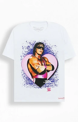 Mitchell & Ness Wrestlemania Legends Bret Hitman Hart Oversized T-Shirt