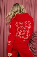 By Samii Ryan x Sweethearts Just Kiss Me Hoodie