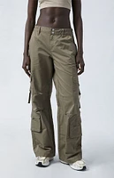 PacSun Elastic Waist D-Ring Cargo Pants