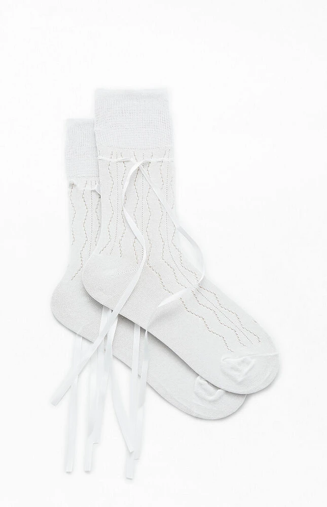 PacSun Ribbon Bow Socks