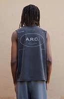 A.R.C. Vintage Wash Comfort Cut Off Muscle T-Shirt