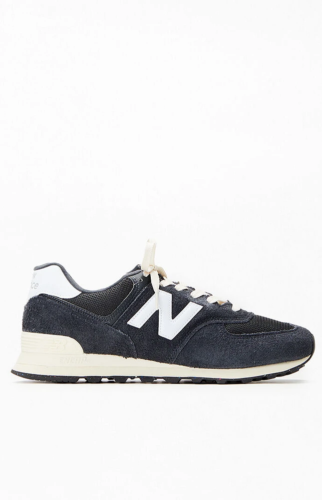 New Balance Black 574 Shoes