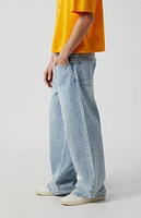 PacSun Indigo Drawstring Extreme Baggy Jeans