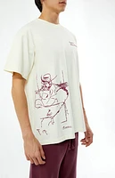 The Met x PacSun Man at a Café Table Paris T-Shirt