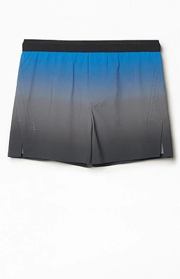 A.R.C. Active Blue Ombre Running Shorts