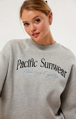 PacSun Pacific Sunwear Nineteen Eighty Crew Neck Sweatshirt