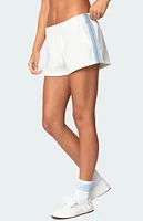 Edikted Izzie Side Stripe Shorts