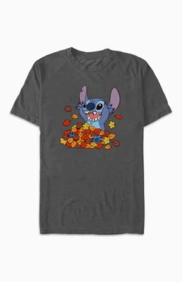 Lilo and Stitch Fall Leaf T-Shirt