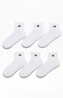 adidas 6 Pack Athletic Quarter Socks