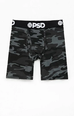 PSD Underwear Night Black Camo Boxer Briefs