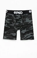 PSD Underwear Night Black Camo Boxer Briefs