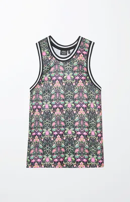 WeSC America Inc Flamingo Go Wild Basketball Tank Top