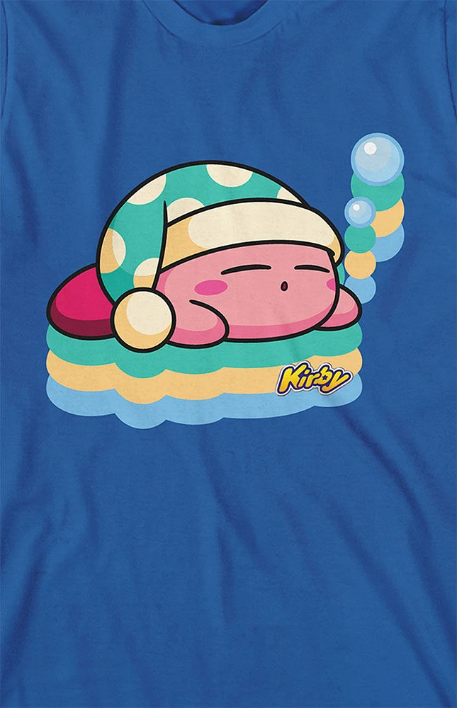 Kids Sleeping Kirby T-Shirt