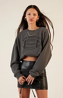 Pacsun LA Football Crew Neck Sweatshirt